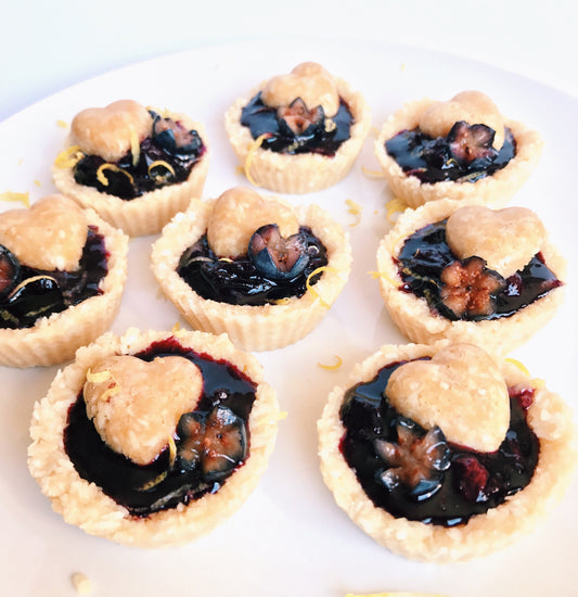 Lemon Blueberry Tarts