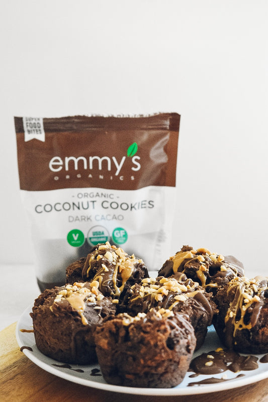Reeses Peanut Butter Muffins | Emmy's Organics