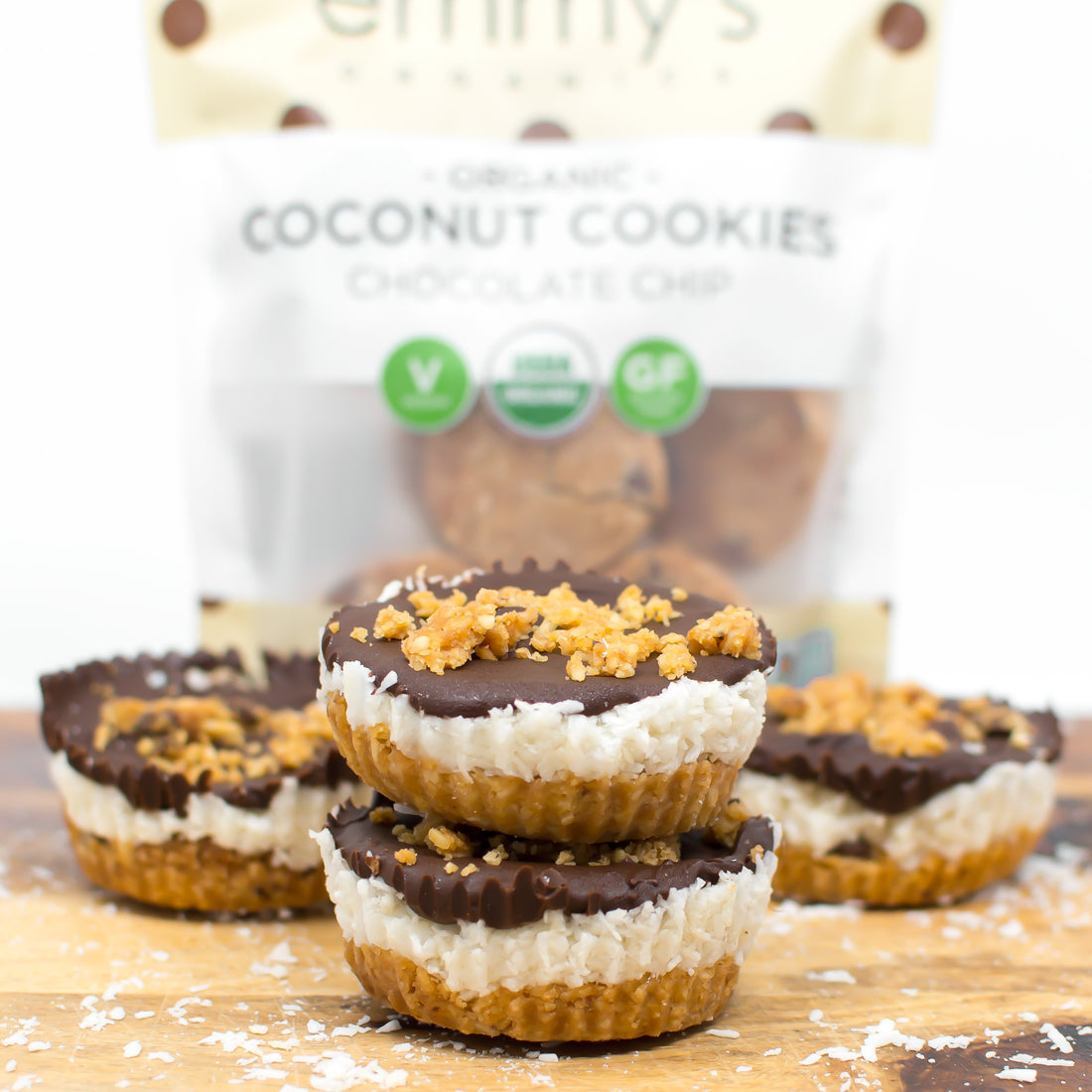 Chocolate Chip Coconut Cup Recipe | Emmy's Organics
