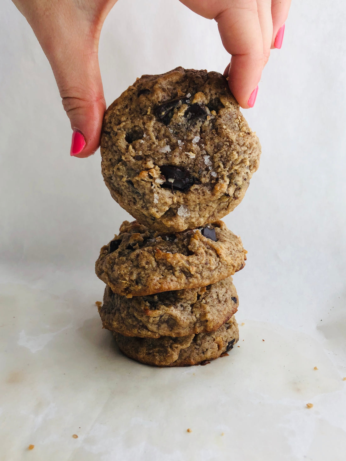 Tahini Coconut Almond Chocolate Chunk Cookies | Emmy's Organics