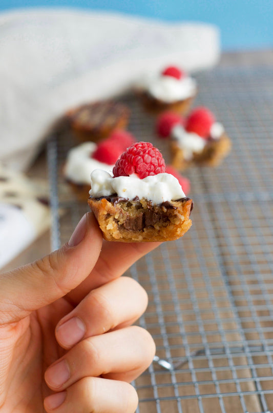 Chocolate Stuffed Peanut Butter Cookies