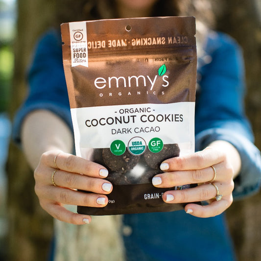 A Look Inside our Coconut Cookies | Emmy's Organics