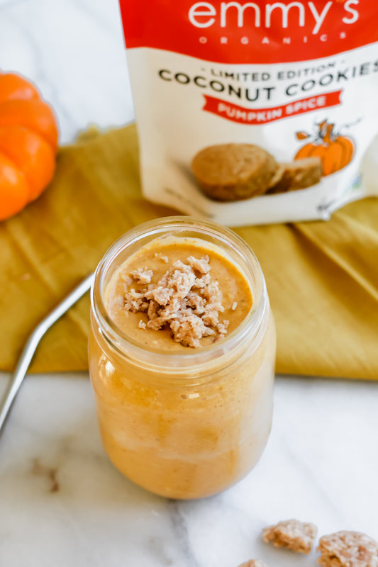 Pumpkin Spice Latte Smoothie | Emmy’s Organics