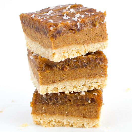 Sea Salt Almond Butter Date Bars