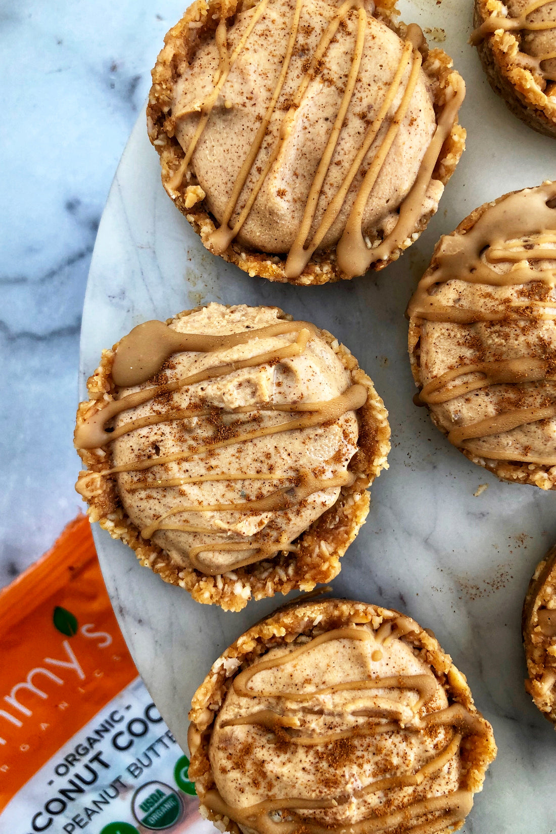 Peanut Butter Pumpkin Pie Tarts | Emmy's Organics