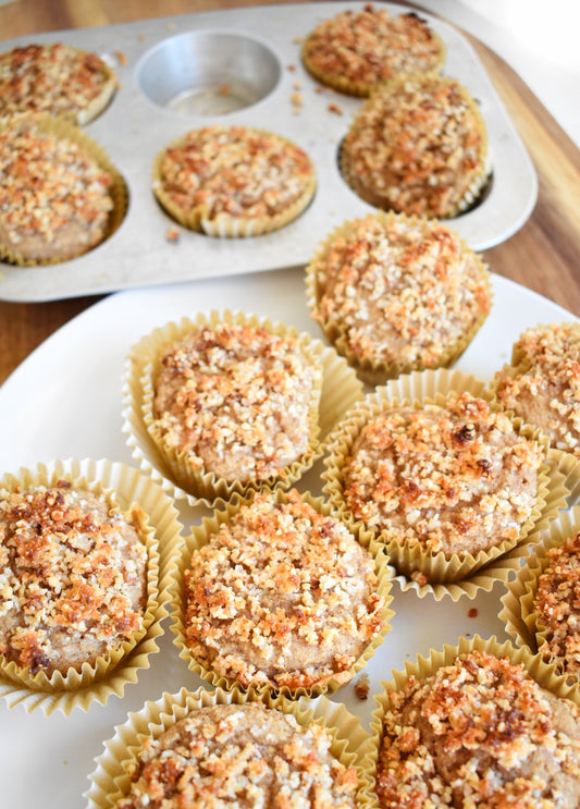 Apple Crumble Muffins | Emmy’s Organics