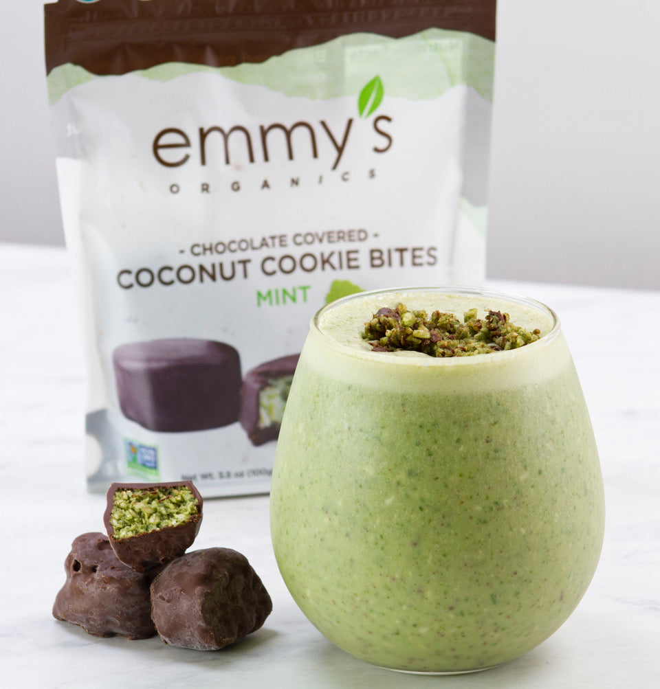 Mint Chocolate Cookie Shake | Emmy's Organics