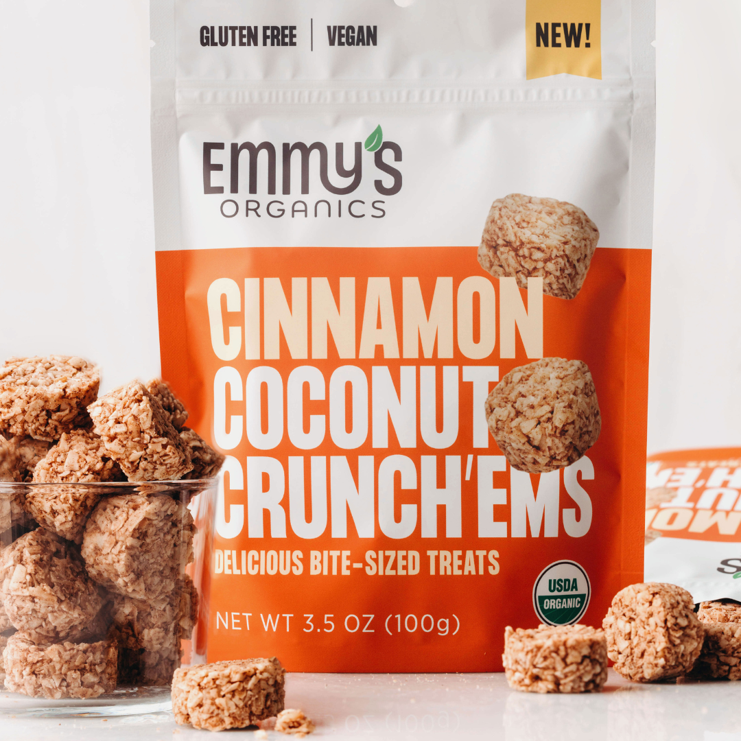 New! Cinnamon Coconut Crunch'Ems