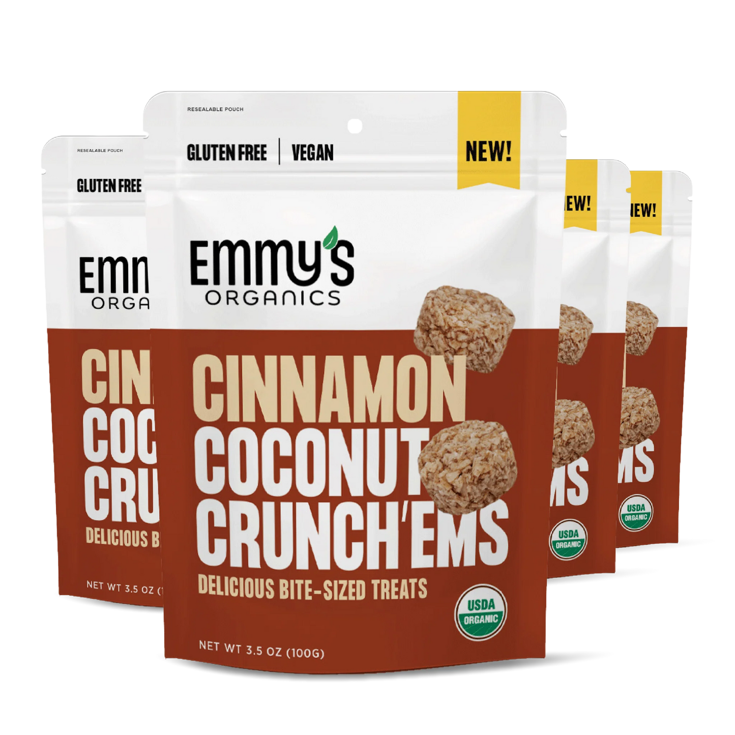 New! Cinnamon Coconut Crunch'Ems