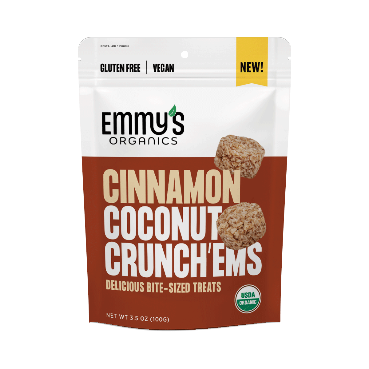 New! Cinnamon Coconut Crunch'Ems