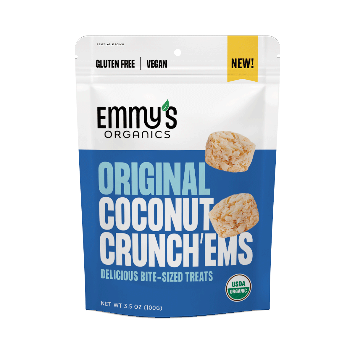 New! Original Coconut Crunch'Ems