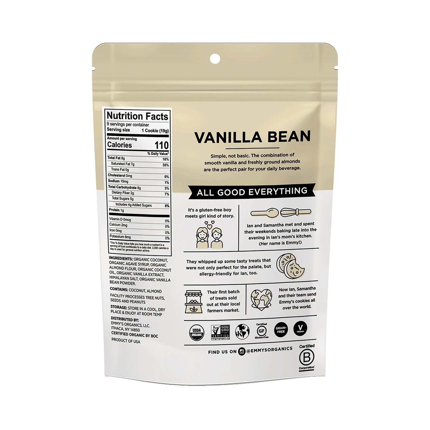 Organic Vanilla Bean