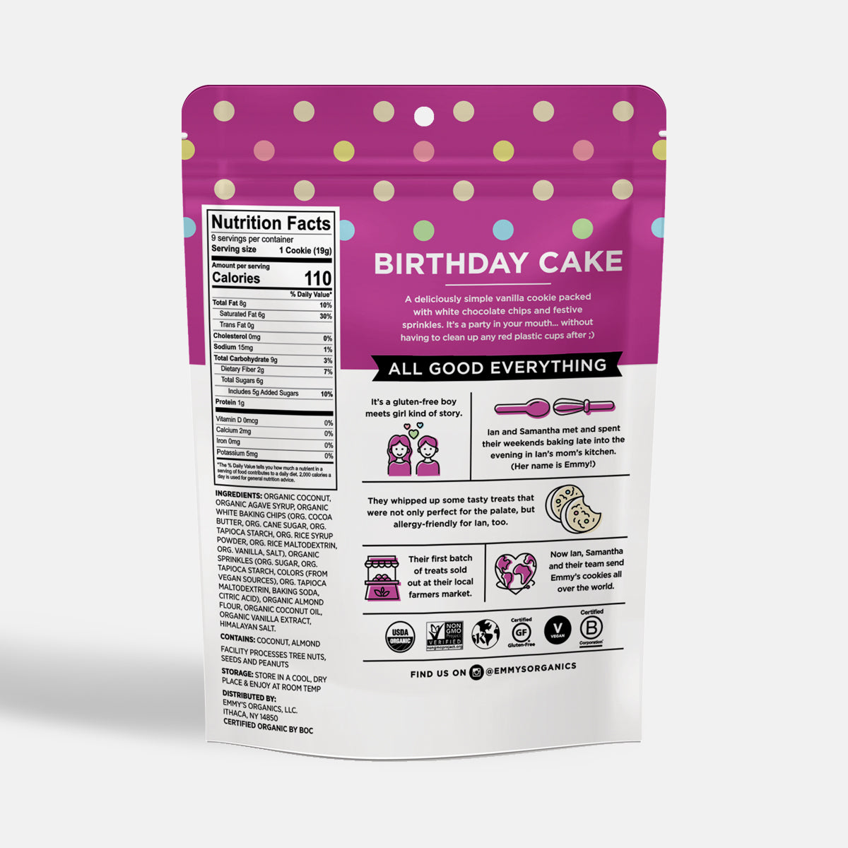 Wholesale Birthday Cake 9-pack Master Case (32 Units)