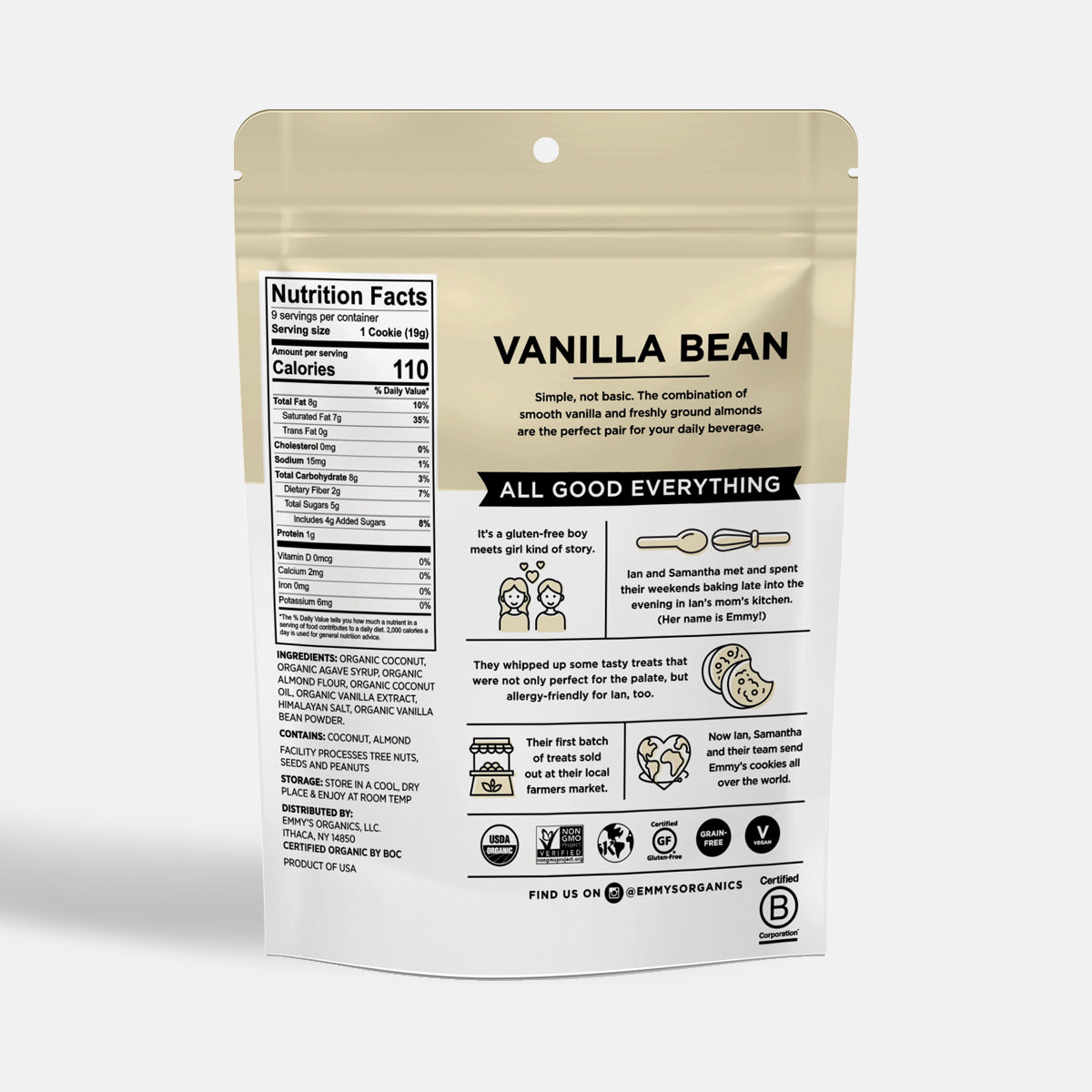 Wholesale Vanilla Bean 9-pack Mastercase (32 Units)